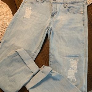Liverpool slim boyfriend distressed jeans size 8